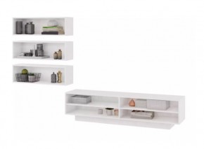 ПАОЛА Гостиная (Белый/Белый) в Серове - serov.ok-mebel.com | фото 2