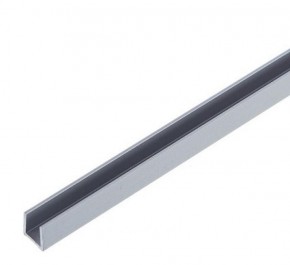 Планка торцевая "П" 4 мм для стеновой панели (алюминий) в Серове - serov.ok-mebel.com | фото 1