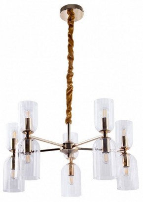 Подвесная люстра Arte Lamp Charm A1623LM-10GO в Серове - serov.ok-mebel.com | фото