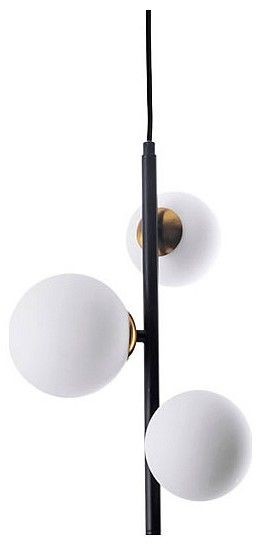 Подвесная люстра Arte Lamp Gemini A2243SP-3BK в Серове - serov.ok-mebel.com | фото