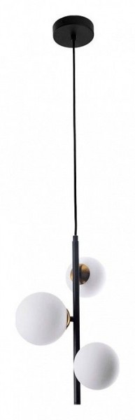 Подвесная люстра Arte Lamp Gemini A2243SP-3BK в Серове - serov.ok-mebel.com | фото 2