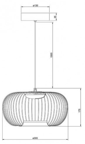 Подвесной светильник Arte Lamp Flare A3527SP-12BK в Серове - serov.ok-mebel.com | фото 3