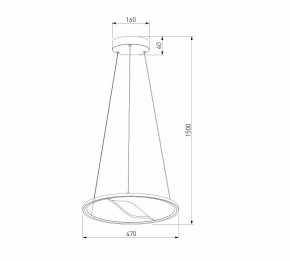 Подвесной светильник Eurosvet Occhio 40026/1 LED серый в Серове - serov.ok-mebel.com | фото 5