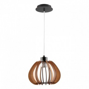 Подвесной светильник Imex MD.9012 MD.9012-1-P-BK+WOOD в Серове - serov.ok-mebel.com | фото 2