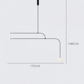 Подвесной светильник Imperiumloft Lines LINES-05 в Серове - serov.ok-mebel.com | фото 3