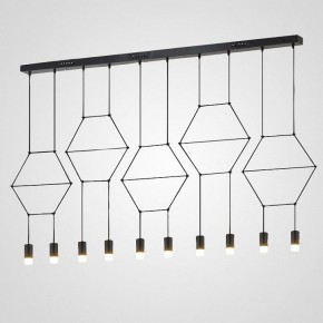 Подвесной светильник Imperiumloft Via Wireflow polyhedral Via01 в Серове - serov.ok-mebel.com | фото