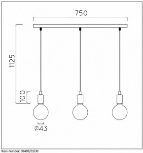 Подвесной светильник Lucide Fix Multiple 08408/03/30 в Серове - serov.ok-mebel.com | фото 4