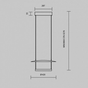 Подвесной светильник Maytoni Ambience MOD280PL-L23B3K1 в Серове - serov.ok-mebel.com | фото 4