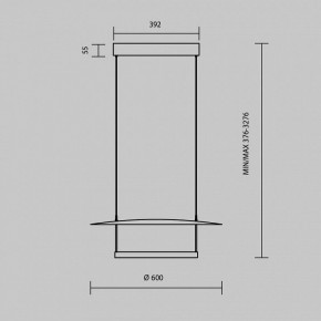 Подвесной светильник Maytoni Ambience MOD280PL-L30B3K1 в Серове - serov.ok-mebel.com | фото 4