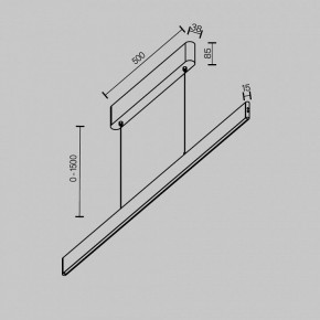 Подвесной светильник Maytoni Ephoria P109PL-36W2.7-6K-BS в Серове - serov.ok-mebel.com | фото 2