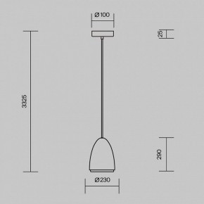 Подвесной светильник Maytoni Pilastro MOD430PL-01CM в Серове - serov.ok-mebel.com | фото 5
