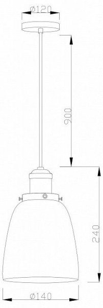 Подвесной светильник Moderli Single V11517-1P в Серове - serov.ok-mebel.com | фото 7