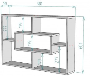 Полка S40 в Серове - serov.ok-mebel.com | фото 2