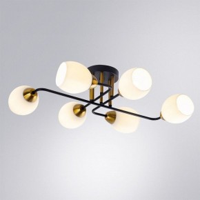 Потолочная люстра Arte Lamp Andrea A8141PL-6BK в Серове - serov.ok-mebel.com | фото 2