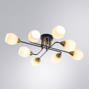 Потолочная люстра Arte Lamp Andrea A8141PL-8BK в Серове - serov.ok-mebel.com | фото 2