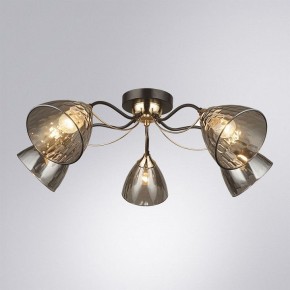 Потолочная люстра Arte Lamp Lily A4366PL-5BK в Серове - serov.ok-mebel.com | фото 2