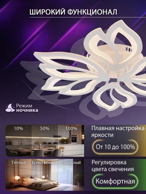 Потолочная люстра Natali Kovaltseva FORTUNA LED LAMPS 81107/6C в Серове - serov.ok-mebel.com | фото 6