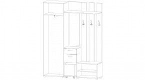 КРИСТИНА Прихожая (ЯШС/ЯШТ) УНИ в Серове - serov.ok-mebel.com | фото 2