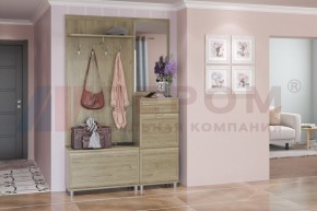 Прихожая Мелисса композиция 8 (Гикори Джексон светлый) в Серове - serov.ok-mebel.com | фото