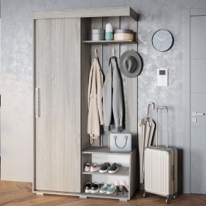 Прихожая Зара ПР-01 (ясень белый) в Серове - serov.ok-mebel.com | фото 3