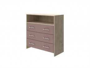 PROxSON Комод Varna (ЛДСП Бунратти+ткань Бунратти/Ultra Горячий шоколад) 90x40 в Серове - serov.ok-mebel.com | фото
