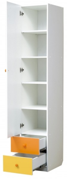 Шкаф 1-но дверный с ящиками Радуга (400) в Серове - serov.ok-mebel.com | фото 2