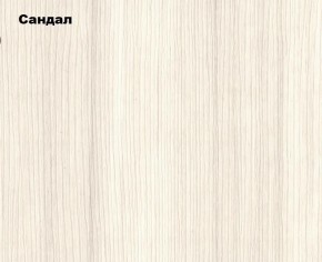 Шкаф 2-х створчатый Белла (Сандал, Графит/Дуб крафт) в Серове - serov.ok-mebel.com | фото 2