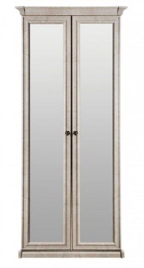 Шкаф 2-х створчатый с Зеркалом Афина (крем корень) в Серове - serov.ok-mebel.com | фото