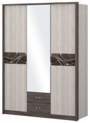 Шкаф 3-х дверный с зеркалом Шк68.2 МС Николь в Серове - serov.ok-mebel.com | фото