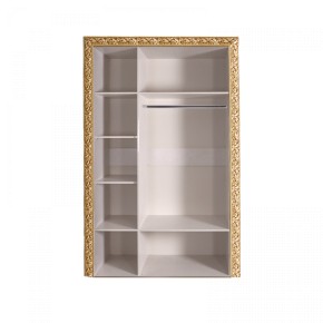 Шкаф 3-х дв.Тиффани Premium черная/золото (ТФШ1/3(П) в Серове - serov.ok-mebel.com | фото 2