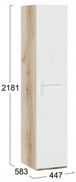 Шкаф для белья Фьюжн ТД-260.07.01 в Серове - serov.ok-mebel.com | фото 4