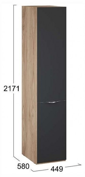 Шкаф для белья Глосс СМ-319.07.001 в Серове - serov.ok-mebel.com | фото 4