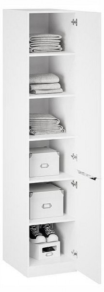 Шкаф для белья Глосс СМ-319.07.002 в Серове - serov.ok-mebel.com | фото 2
