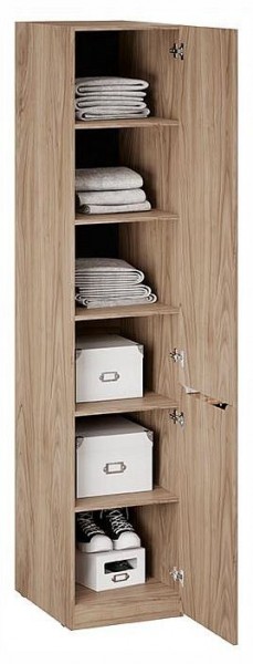 Шкаф для белья Глосс СМ-319.07.002 в Серове - serov.ok-mebel.com | фото 2