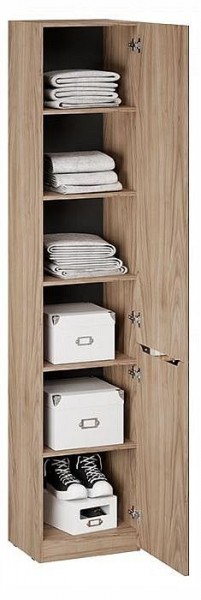 Шкаф для белья Глосс СМ-319.07.011 в Серове - serov.ok-mebel.com | фото 2