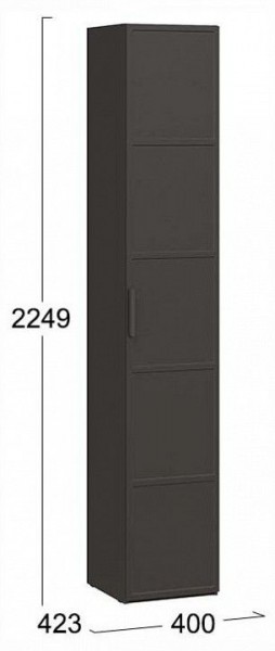 Шкаф для белья Стелла Исп.2 в Серове - serov.ok-mebel.com | фото 4