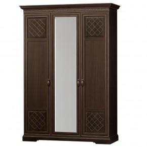Шкаф для одежды 3-дверный №800 Парма Дуб нортон темный в Серове - serov.ok-mebel.com | фото