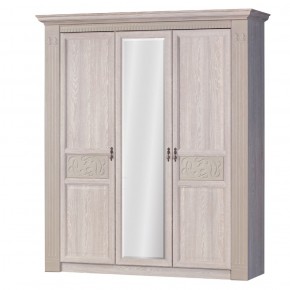 Шкаф для одежды 3-х дверный №180 "Лючия" Дуб оксфорд серый в Серове - serov.ok-mebel.com | фото