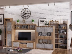ТЕРРА Шкаф для посуды  (Бетон темный/дуб сонома) в Серове - serov.ok-mebel.com | фото 3