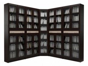 Шкаф книжный Мебелайн-24 в Серове - serov.ok-mebel.com | фото 2