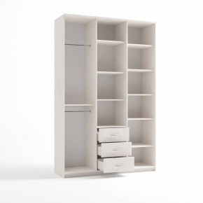 Шкаф комбинированный Дуэт Люкс с зеркалом в Серове - serov.ok-mebel.com | фото 7