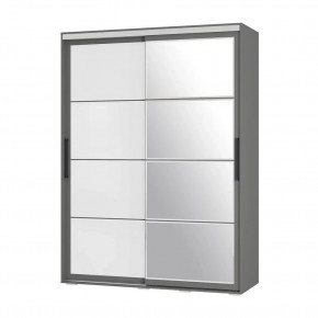 Шкаф-купе Крафт-6 1.6 м ШКК-06 (графит) в Серове - serov.ok-mebel.com | фото 3