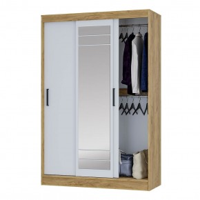 Шкаф-купе Тео ШКК-02 (крафт/белый) в Серове - serov.ok-mebel.com | фото 3