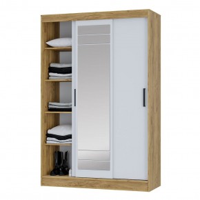 Шкаф-купе Тео ШКК-02 (крафт/белый) в Серове - serov.ok-mebel.com | фото 4