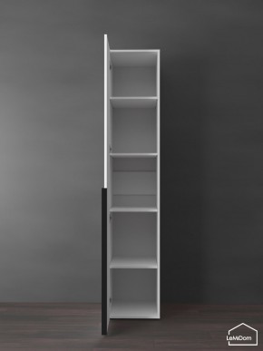 Шкаф Linnea MHR-1-2 2050х400х510 (Белый-М 11.1.1) в Серове - serov.ok-mebel.com | фото 4