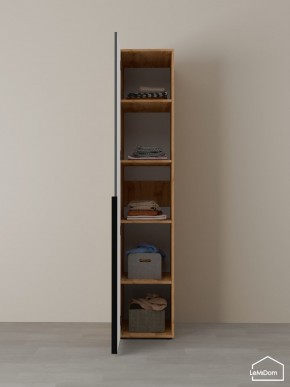 Шкаф Linnea MHR-1-2 2050х400х510 (ДВ-М 11.1.25) в Серове - serov.ok-mebel.com | фото 4