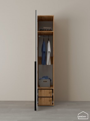 Шкаф Linnea MHR-1-3 2050х400х510 (ДВ-М 11.1.25) в Серове - serov.ok-mebel.com | фото 5