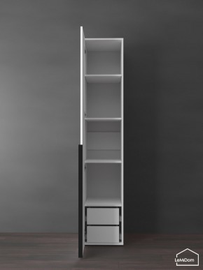 Шкаф Linnea MHR-1-4 2050х400х510 (Белый-М 11.1.1) в Серове - serov.ok-mebel.com | фото 7