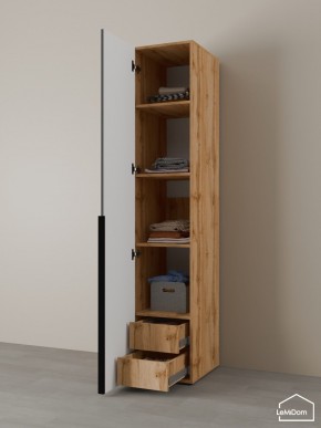 Шкаф Linnea MHR-1-4 2050х400х510 (ДВ-М 11.1.25) в Серове - serov.ok-mebel.com | фото 5