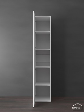 Шкаф Linnea MHR-1PO-2 2050х400х510 (Белый-М 11.1.2) в Серове - serov.ok-mebel.com | фото 4